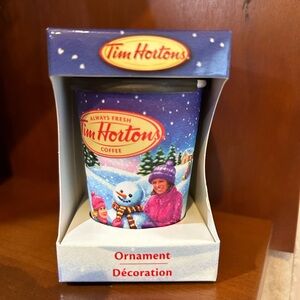 Tim Horton collector ornament